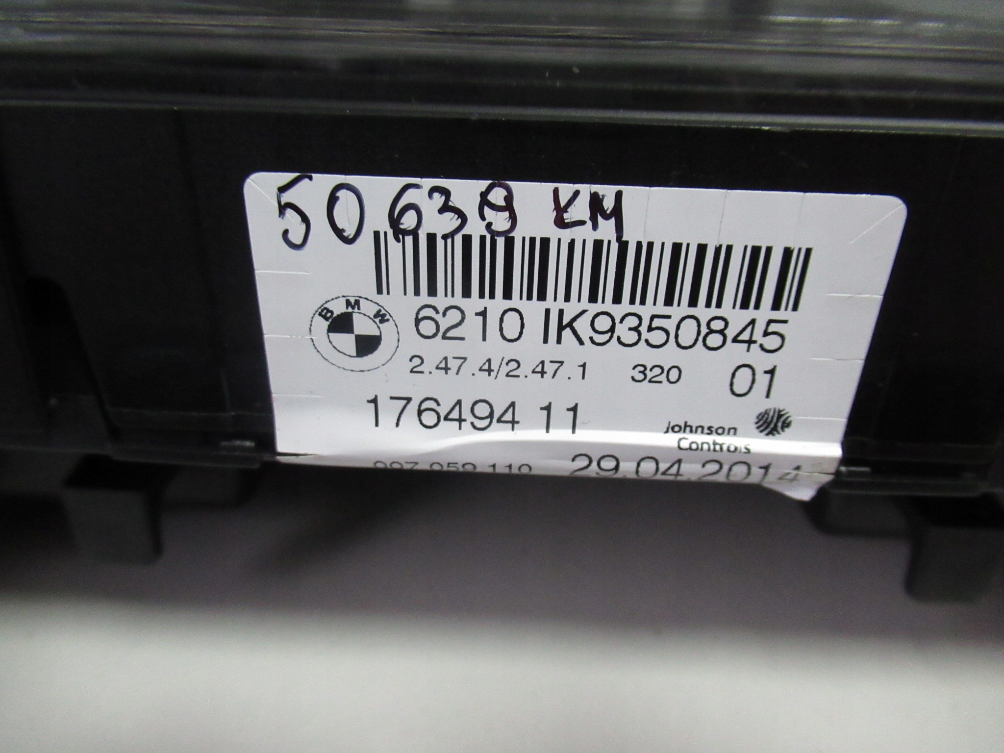 BMW 3 F30 9350845 Screen Kombiinstrument Tacho - Thumbnail 8