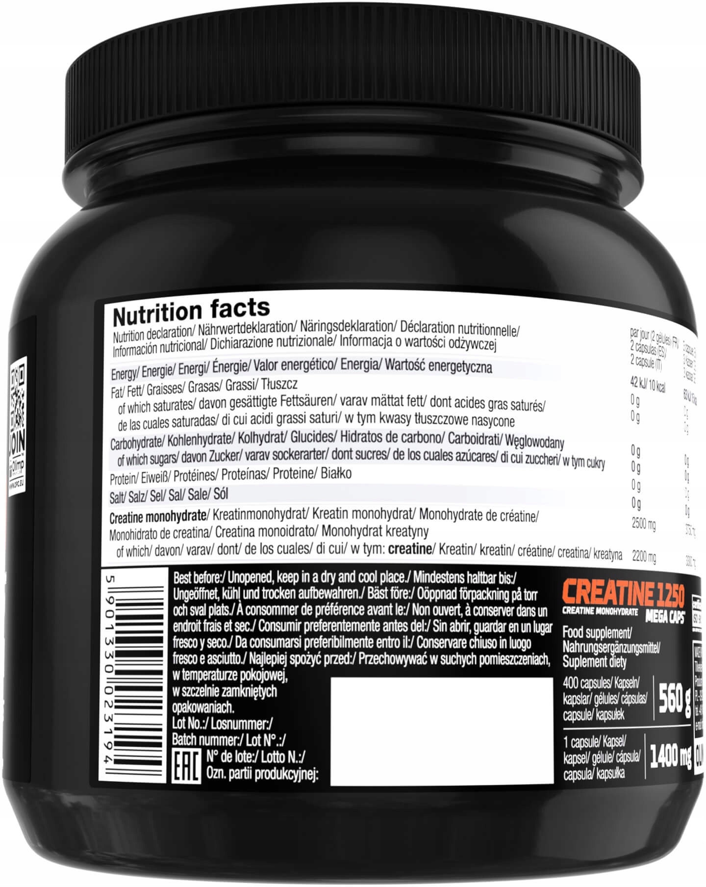 Olimp-Creatine-1250-kreatin-monohydrat-400-kapsli-Datum-vyprseni-platnosti-nejmene-3-mesice-ode-dne-zakoupeni