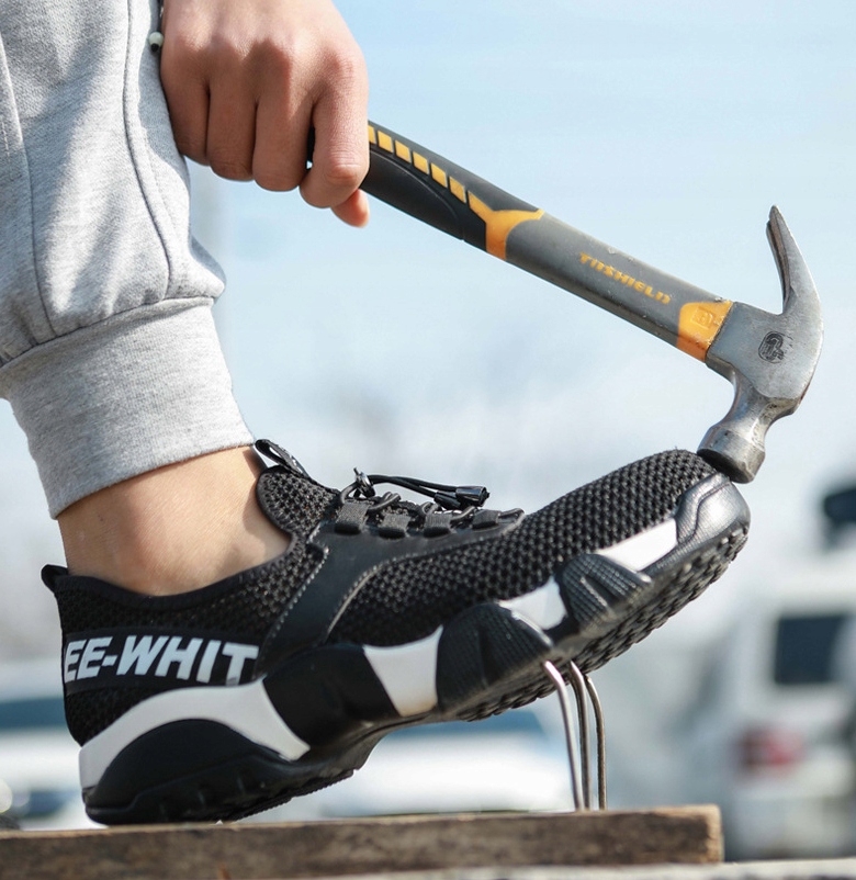 BUTY ROBOCZE Oddychający Z PODNOSKIEM LEKKIE Cechy dodatkowe metaliczne oddychające