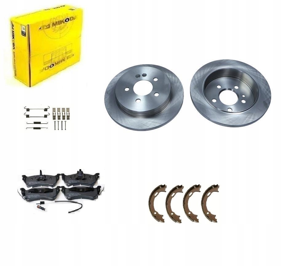 Kotouče Kostky Štěky Mercedes ML W163 Zadní 285 mm