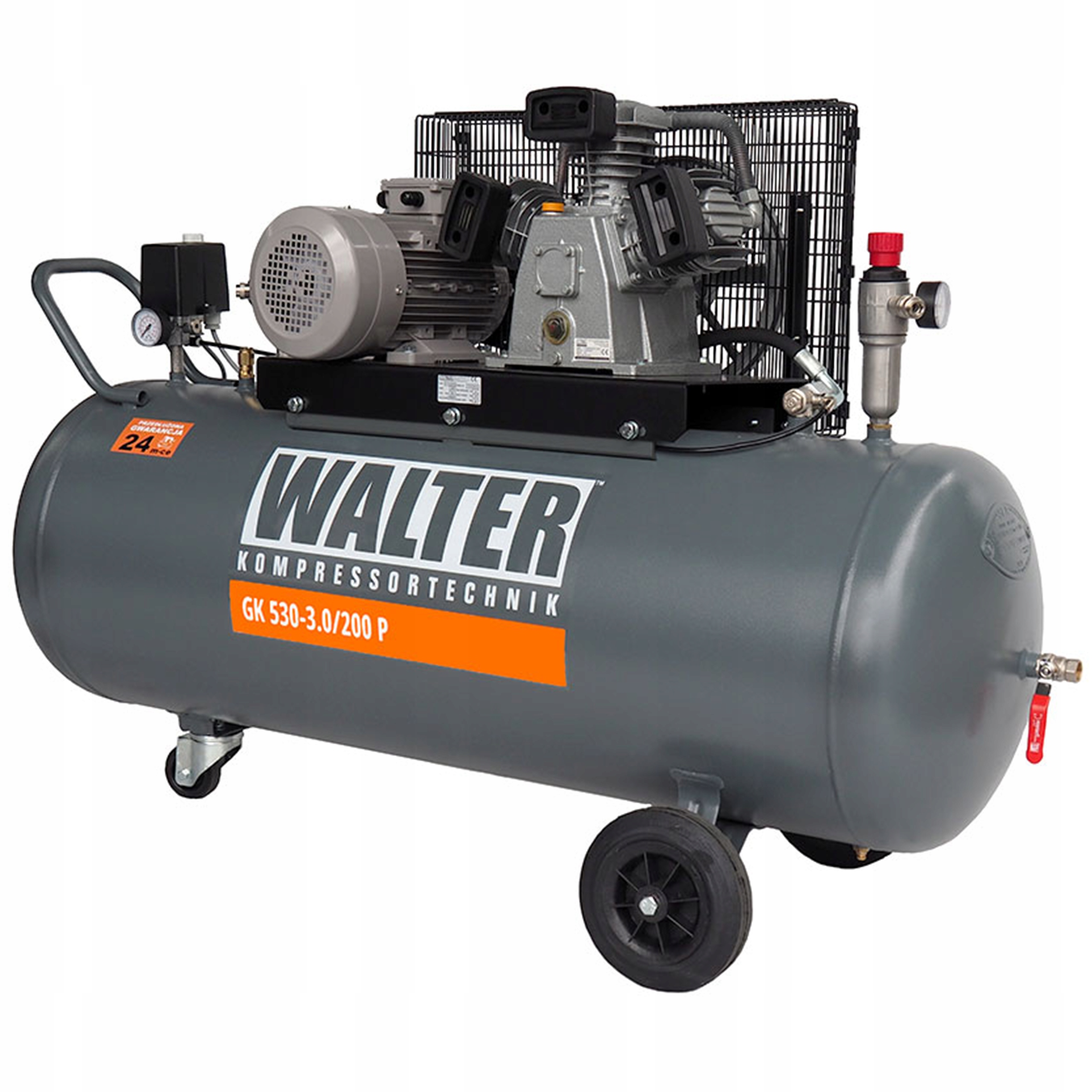 kompresor walter GK 530/200l 10BAR SPRĘŻARKA PL