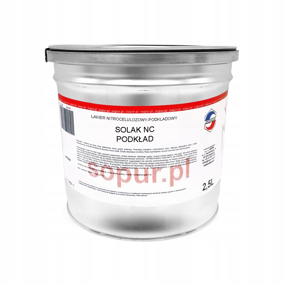Podkład nitro Sopur solak Nc bezbarwny 2,5L