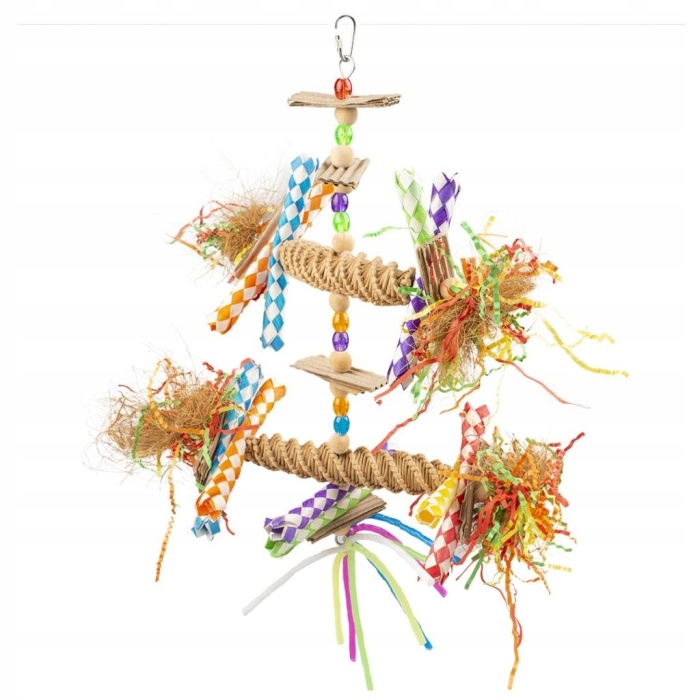 Levně Duvo+ Hračka pro ptáky XL 43.2x30.5x5 cm [12710]