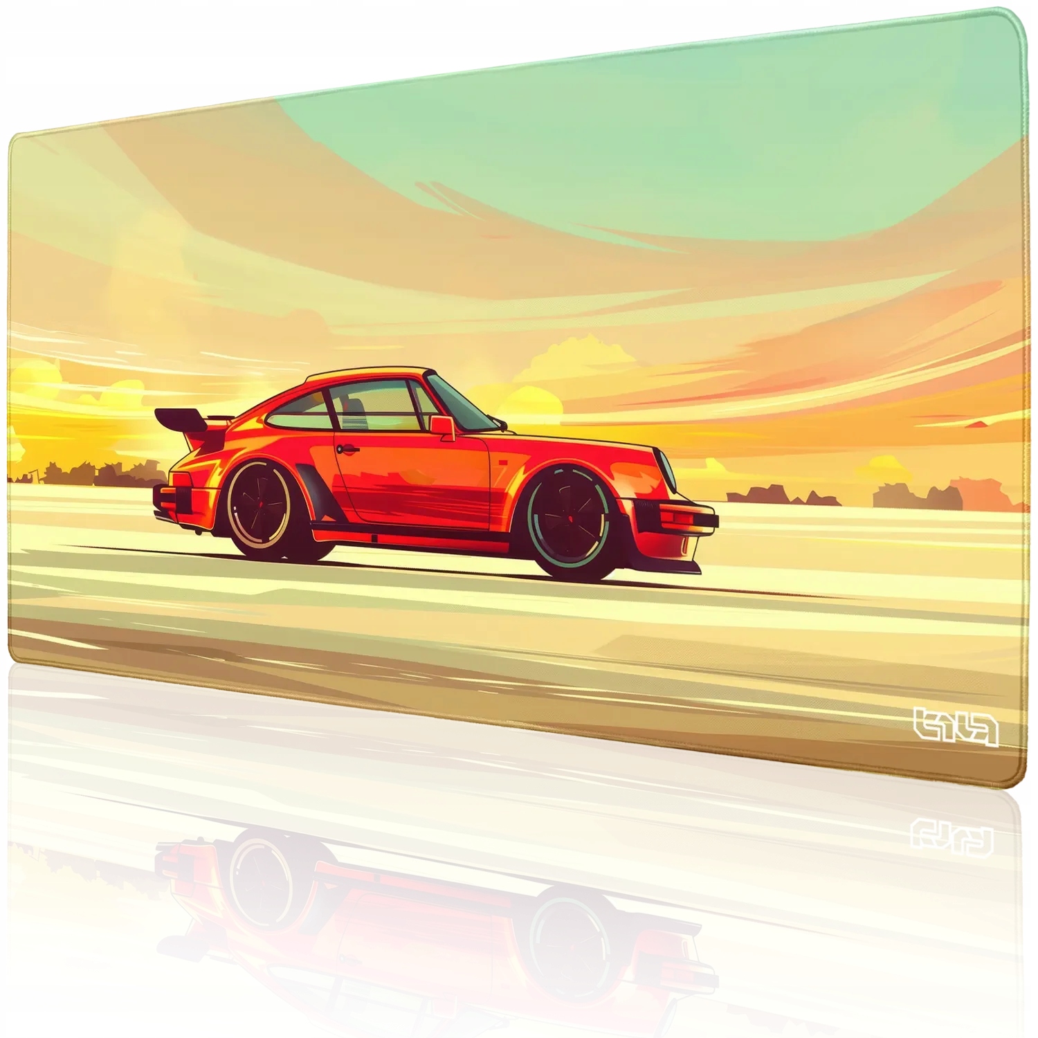 Herní Podložka Červená Rychlost 100x50 Tilt Dárek Herní XXL