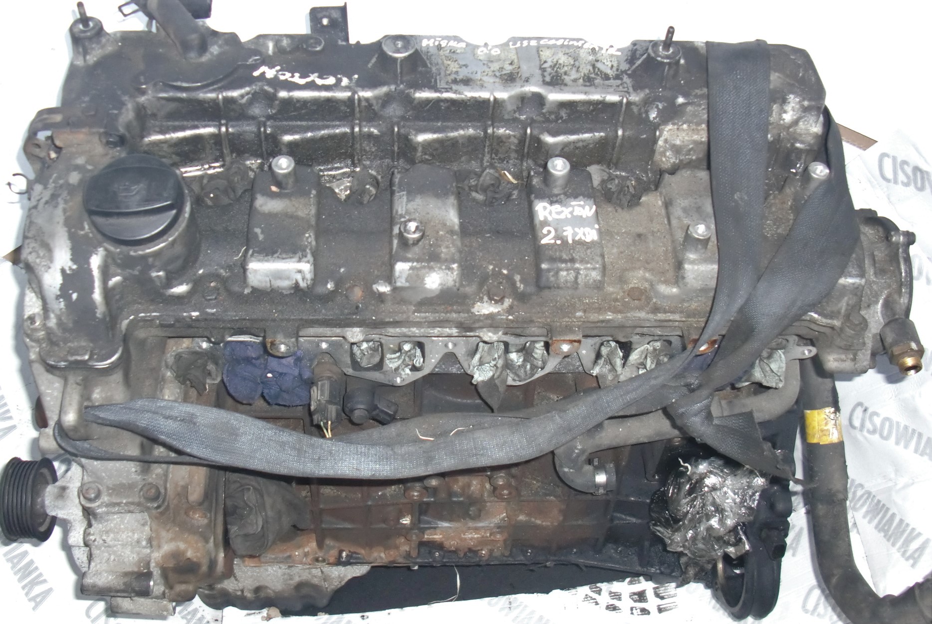 SSANGYONG REXTON RODIUS 2.7XDI engine