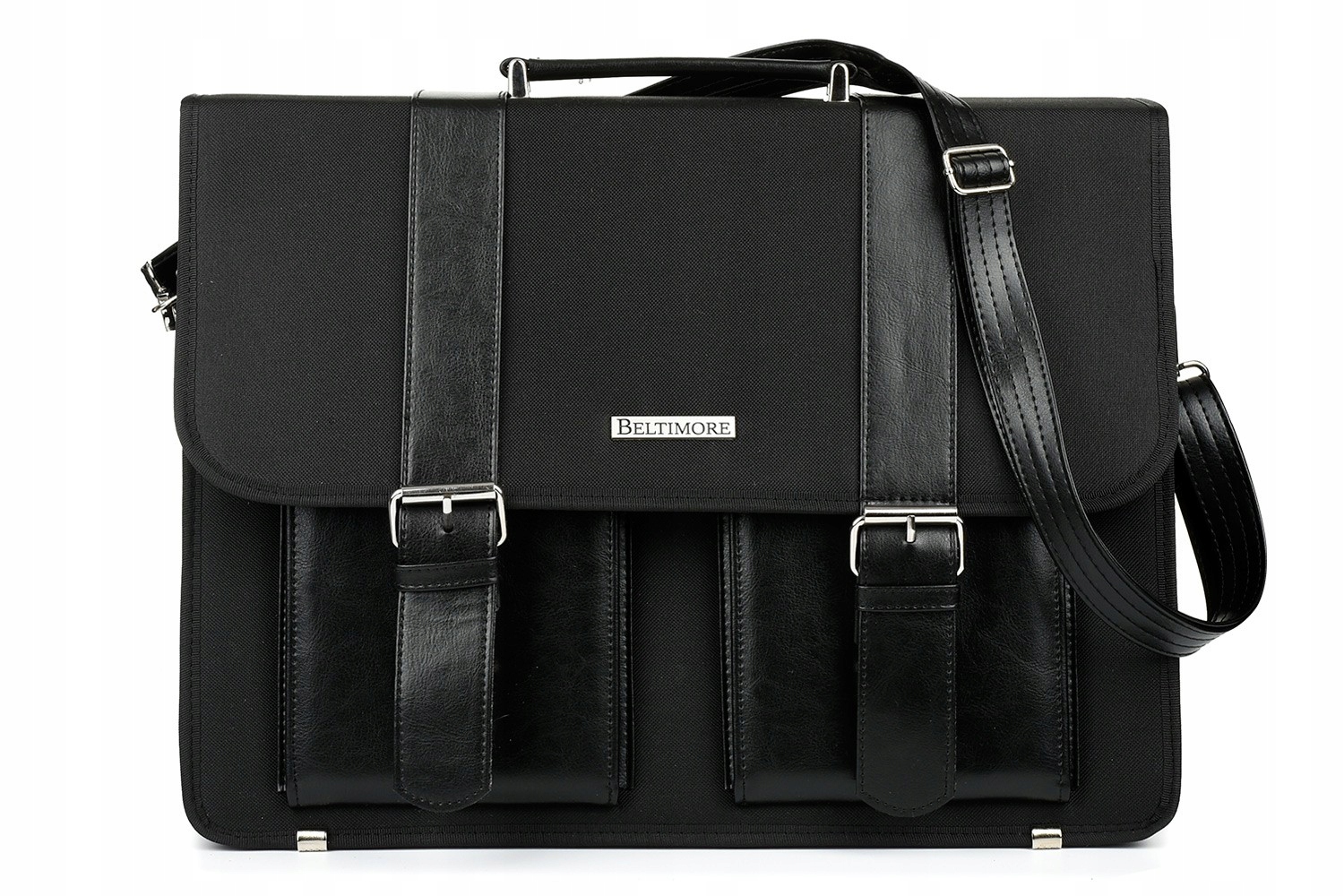 Taška pánská aktovka pro práci na notebook velká 15,6 palců A4 Beltimore