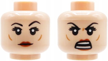 

Lego głowa główka figurki kobieta, cielista