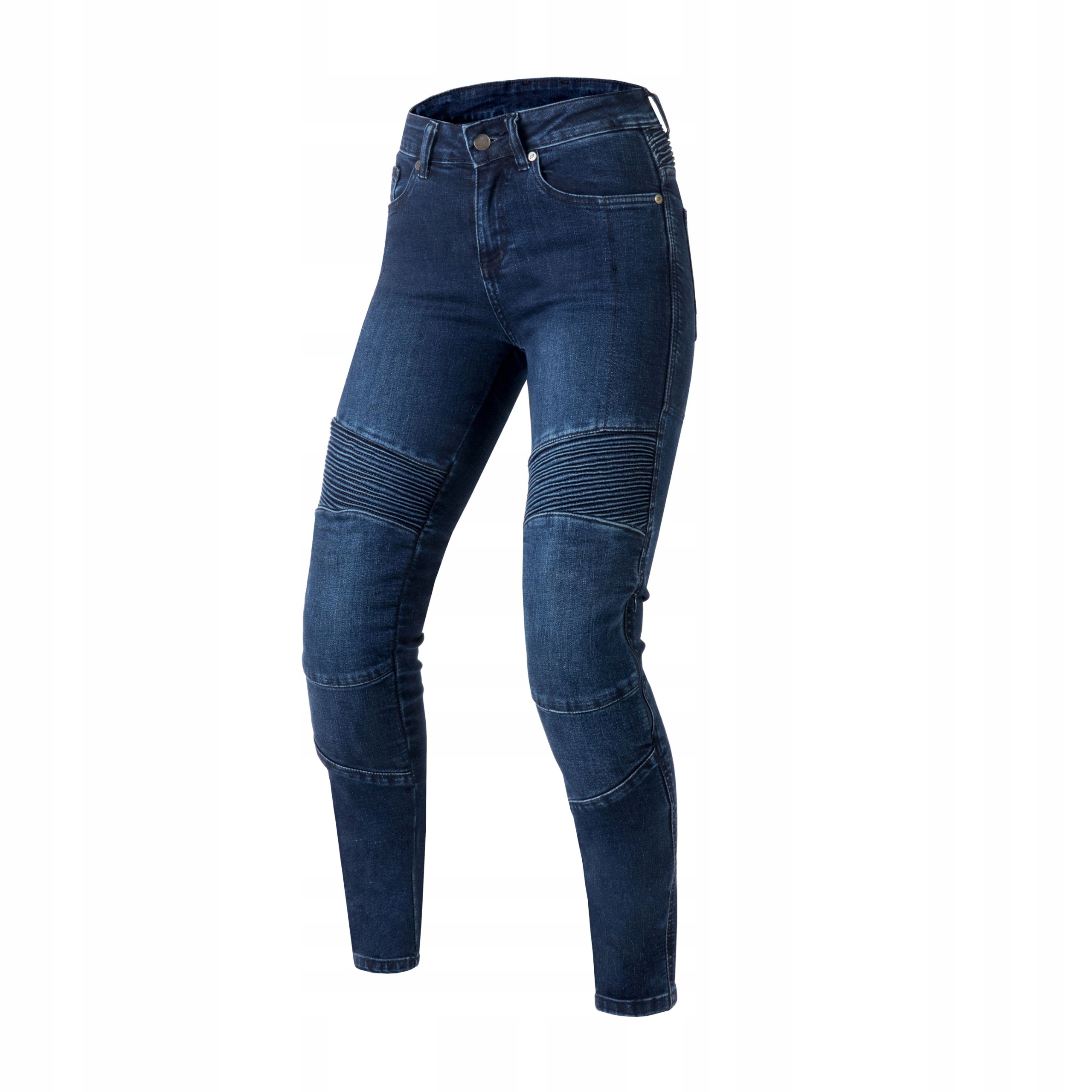 SPODNIE MOTOCYKLOWE | OZONE AGNESS II | DAMSKIE JEANSY SLIM FIT + GRATIS Materiał jeans