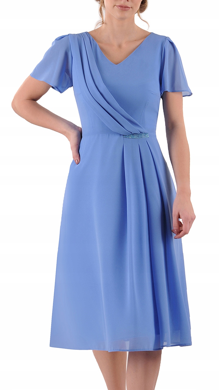 Šaty Malwina 52 let na svatební hostina, elegantní na slavnostní přijímání