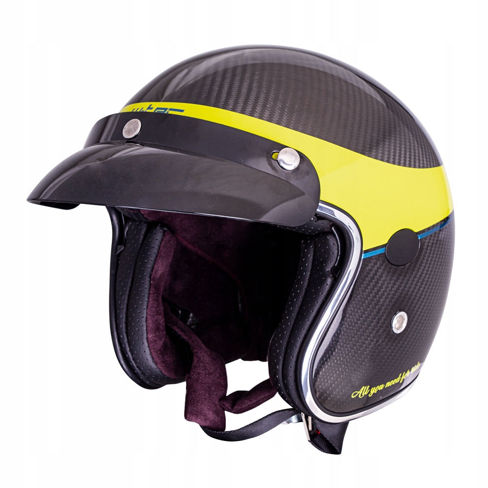 Lekki kask motocyklowy W-TEC Vacabro Carbon L Rozmiar L