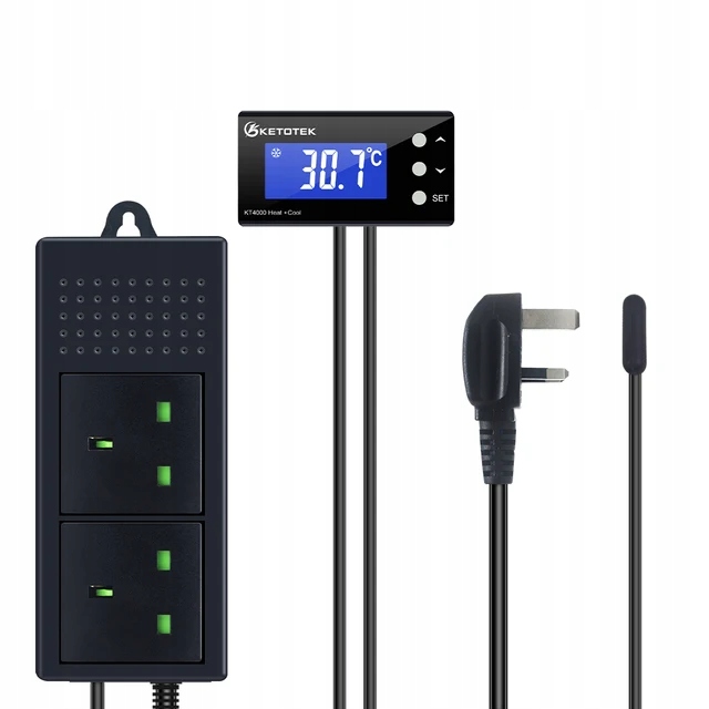 Ketotek KT4000 regulátor termostat regulátor teploty akvária