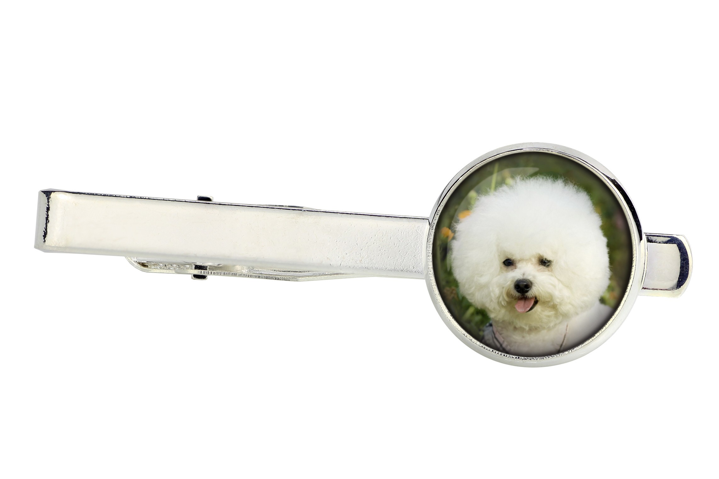

Bichon Frise Spinka do krawata z Twoim zdjęciem