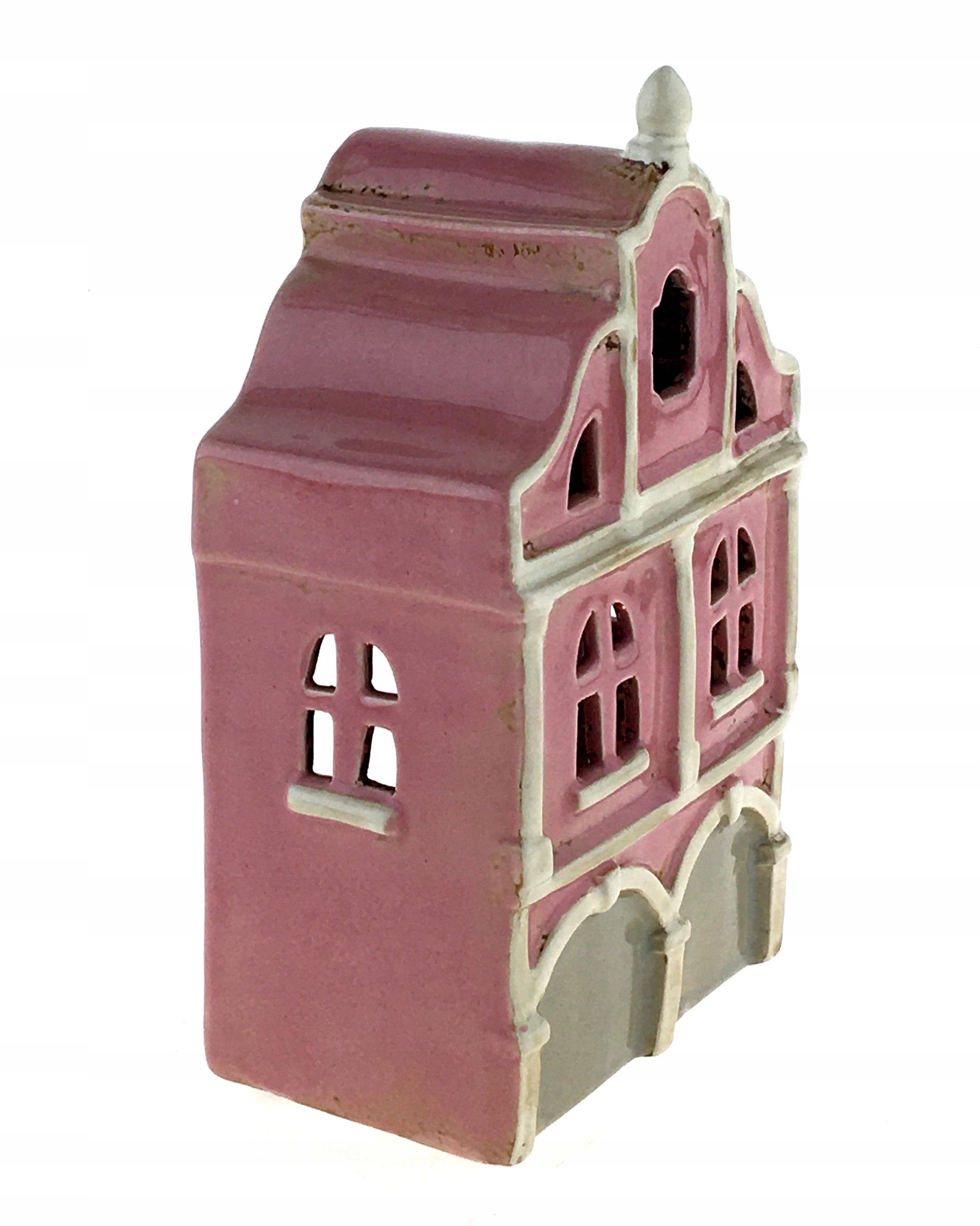 DOMEK CERAMICZNY LAMPION ŚWIECZNIK Marka inna