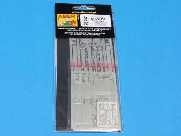 Aber 35 252 1/35 Israeli Tank M51HV I Sherman (blatníky) (Tamiya)