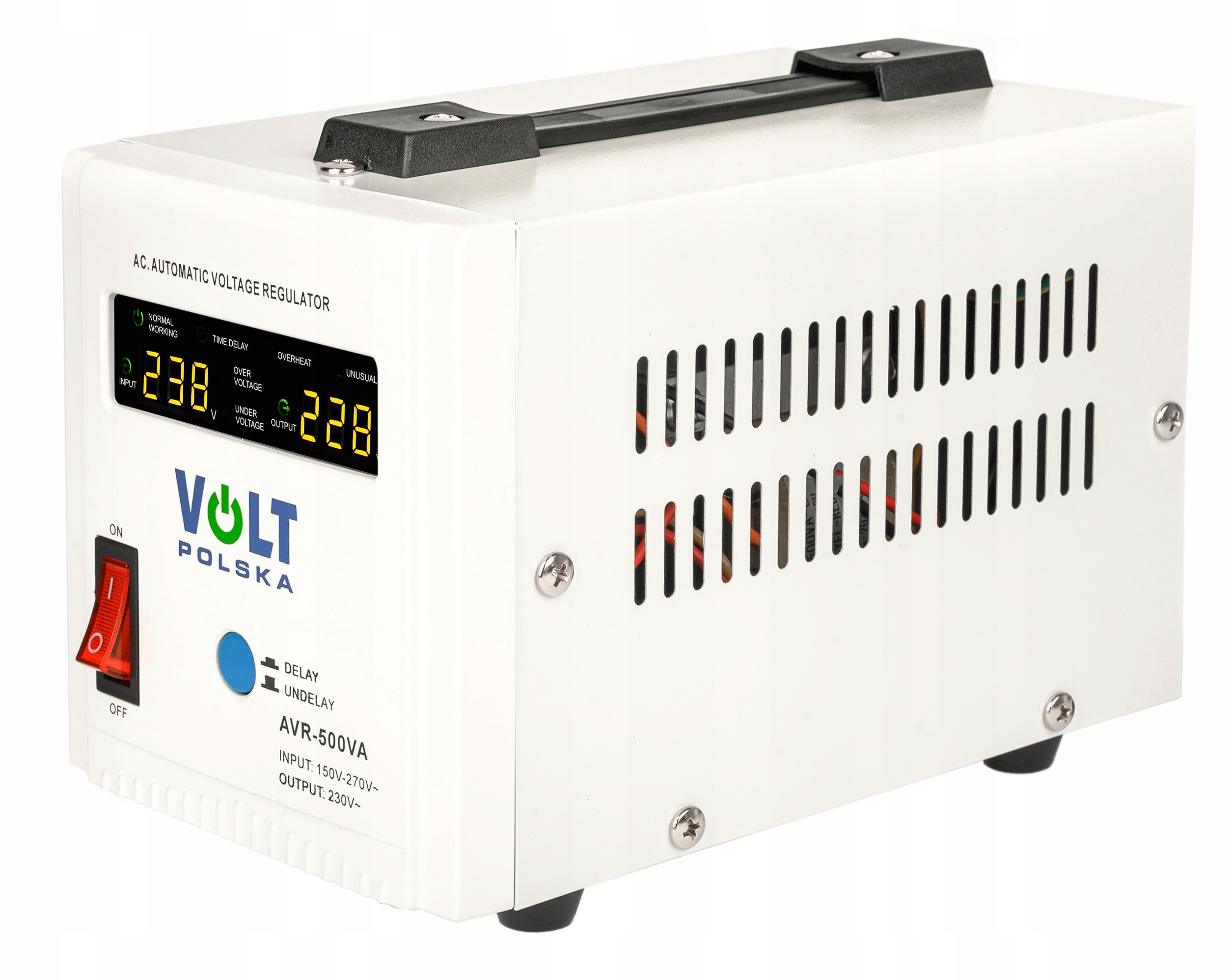 СТАБІЛІЗАТОР НАПРУГИ AVR 500 Вт ДЛЯ ГЕНЕРАТОРА Модель AVR