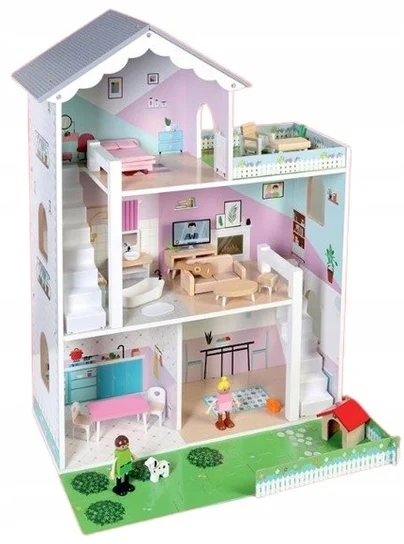 Domek dla lalek Elefun Doll House 80 cm