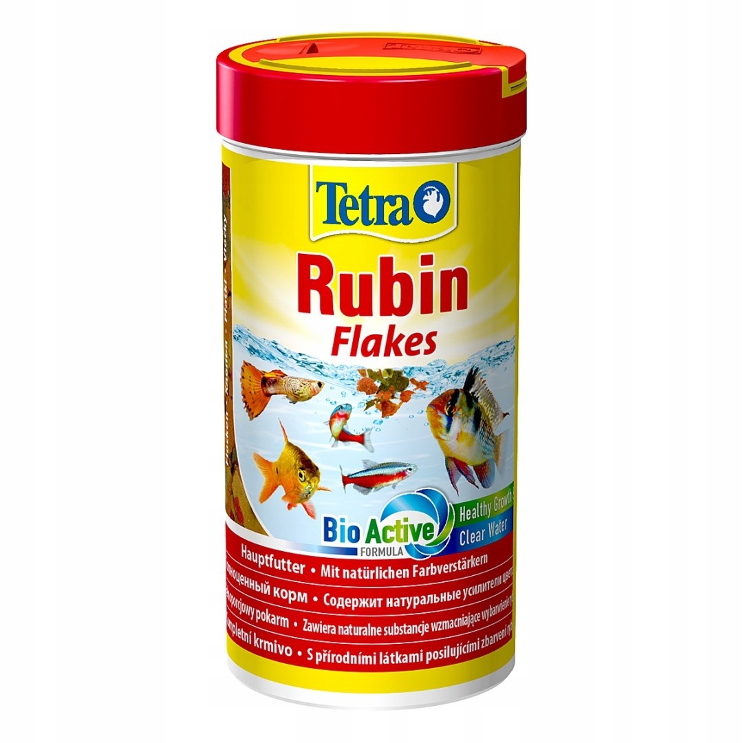 Tetra Rubín Flakes 250 ml – vybarvující krmivo pro ryby