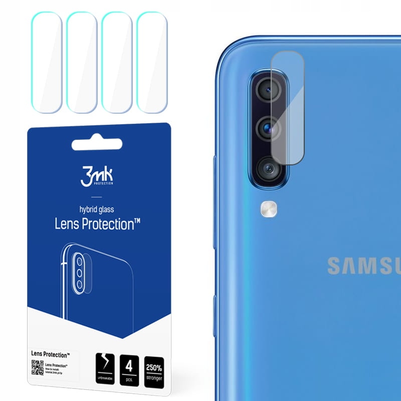 

Niepękające szkła hybrydowe obiektyw 3mk GalaxyA70