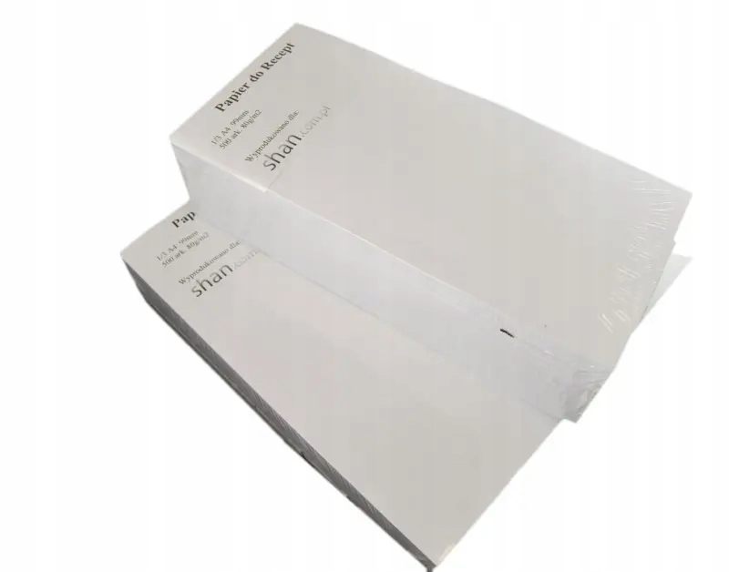 

Papier biały do recept 99 mm x 210 mm 15 ryz kar