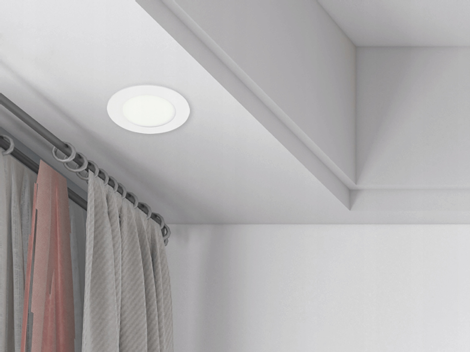 PANEL LED PODTYNKOWY OKRĄGŁY 12W PLAFON BIAŁY CIEPŁY 3000K Rodzaj gwintu zintegrowane źródło LED