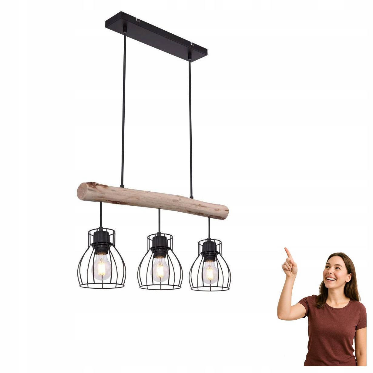 Závesná lampa Mina 15326-3N Globo