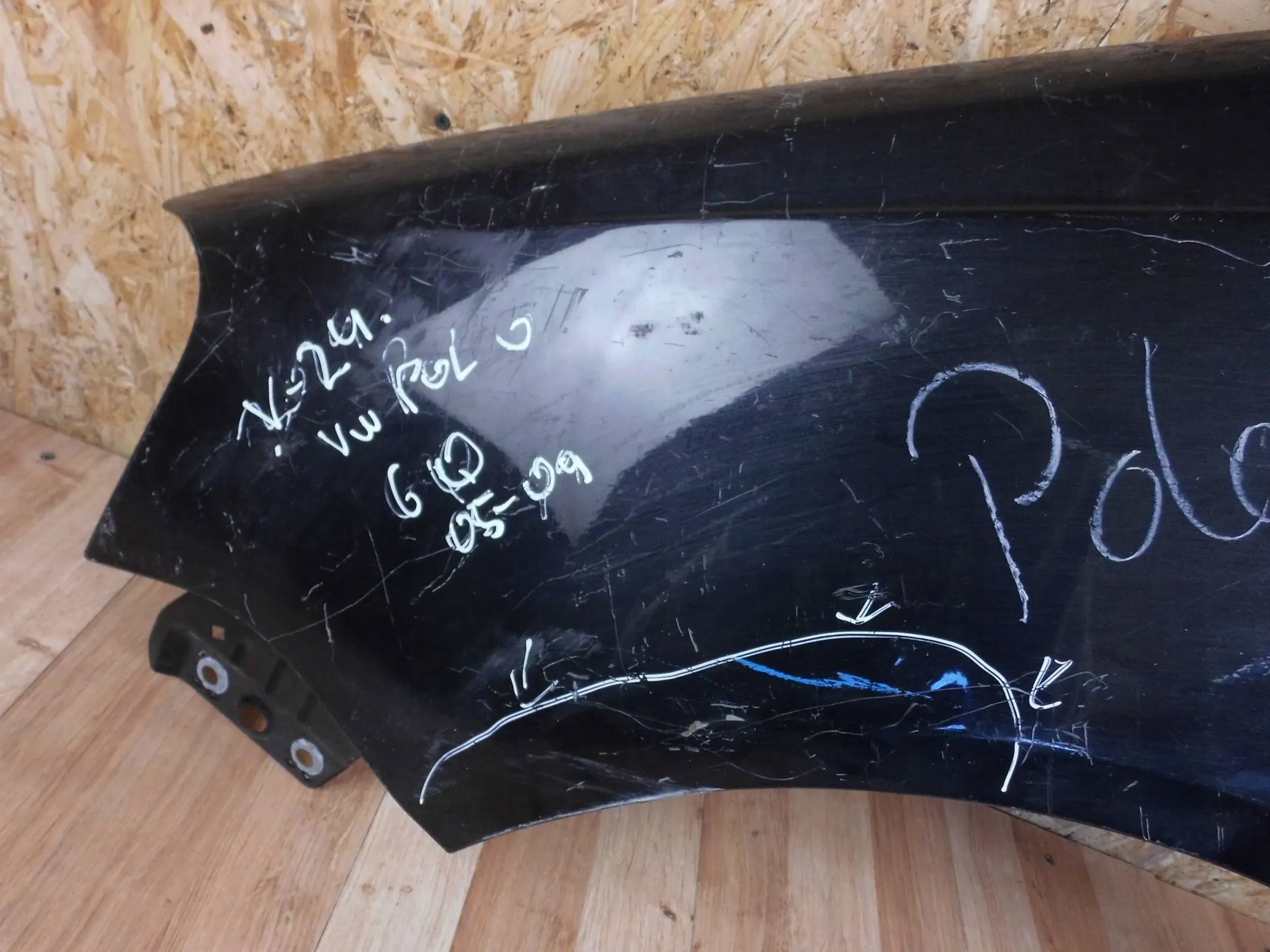 Volkswagen Polo 2005-2009 LIFT fender left front front 6Q