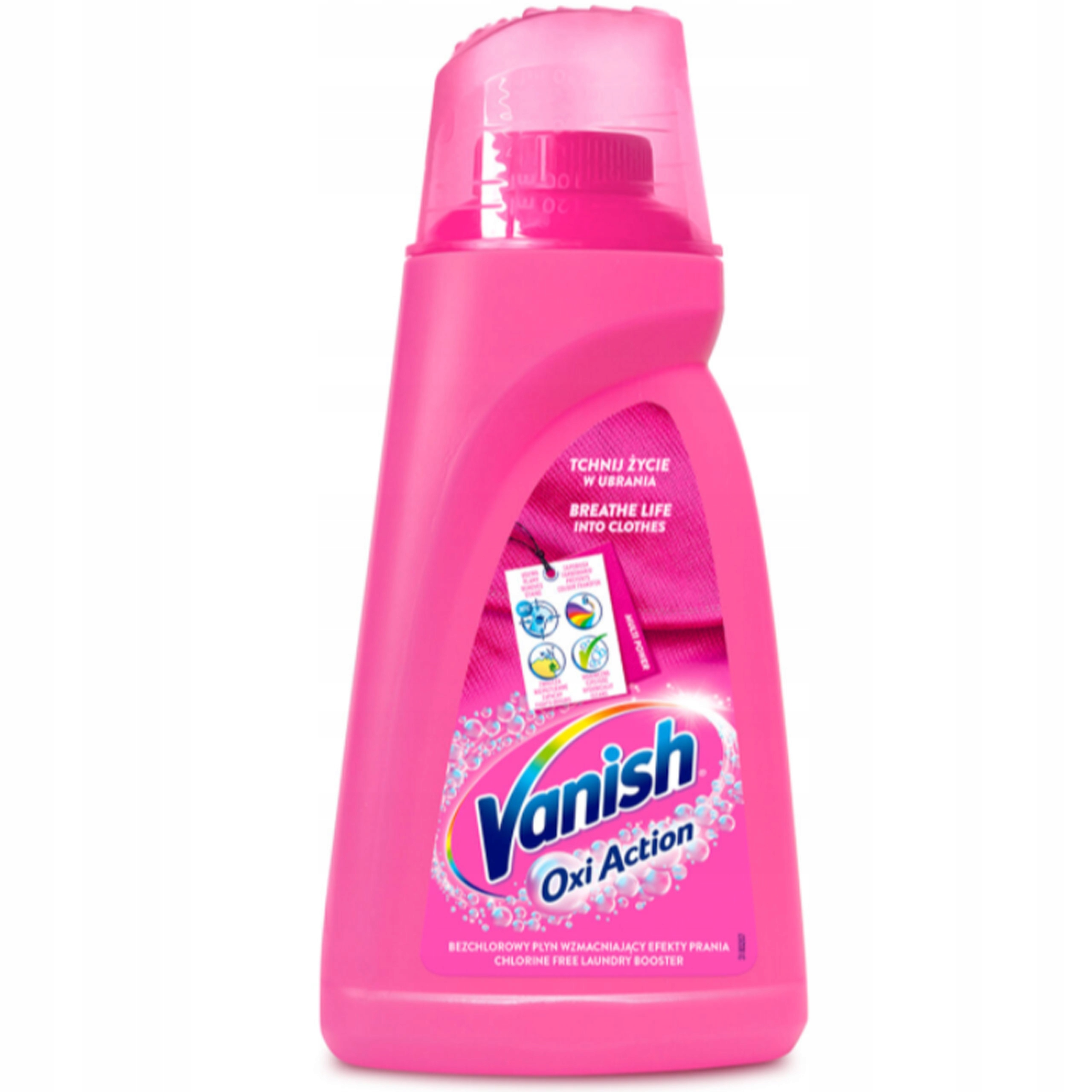 

Vanish Oxi Action odplamiacz do koloru 1L