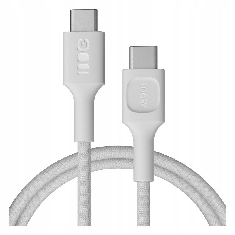Green Cell Kabel Usb-c-usb-c PowerStream 100W oplot 1,2m biały
