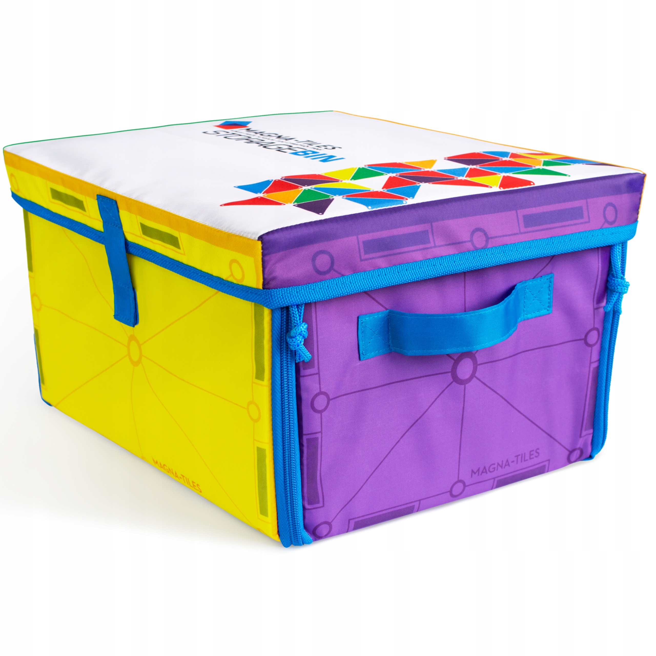 Skrzynia na Klocki/Mata Interaktywna Magna-Tiles
