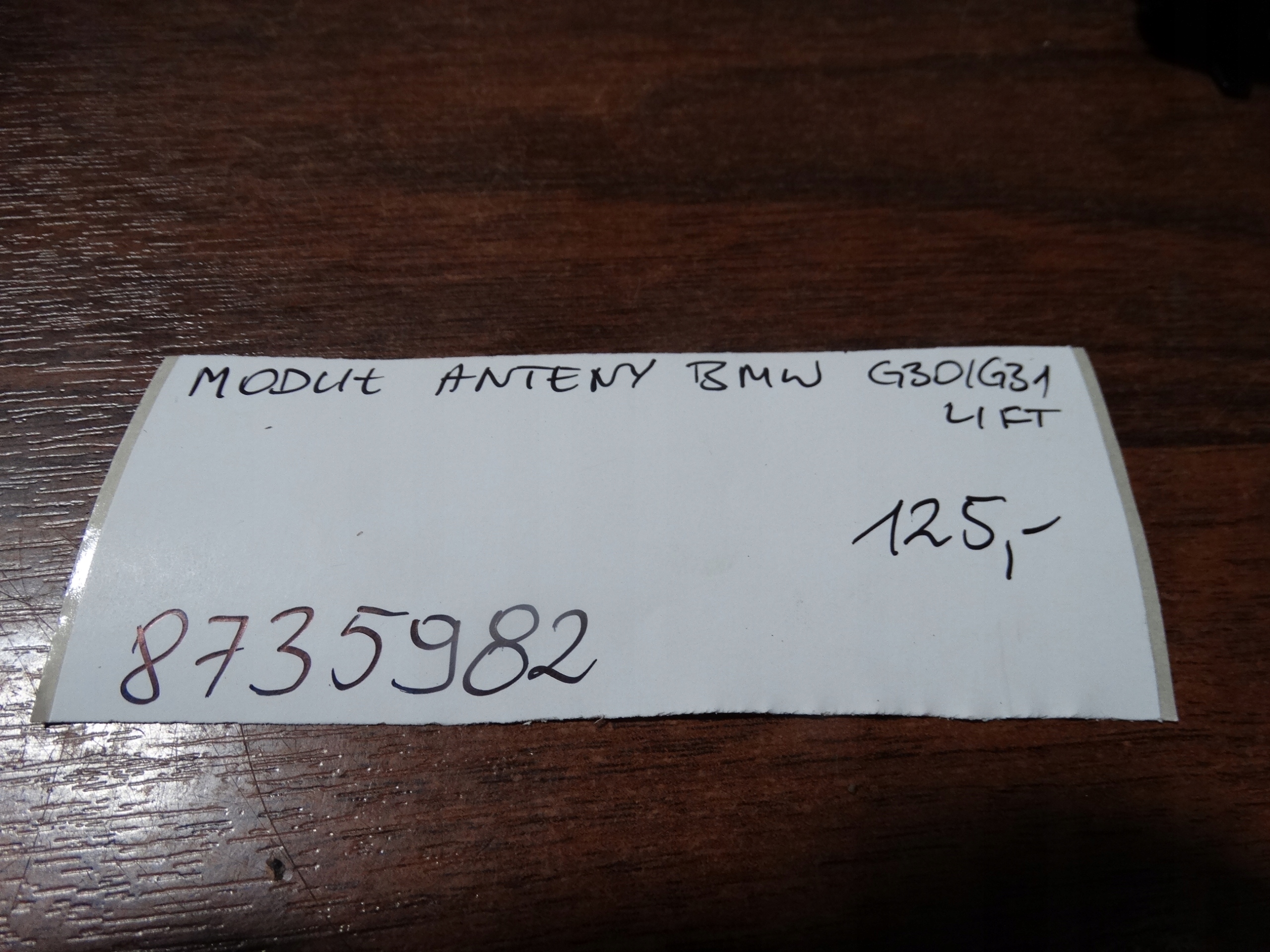 IDEALNY module control unit ANTENY BMW G30 G31 LIFT 1 9
