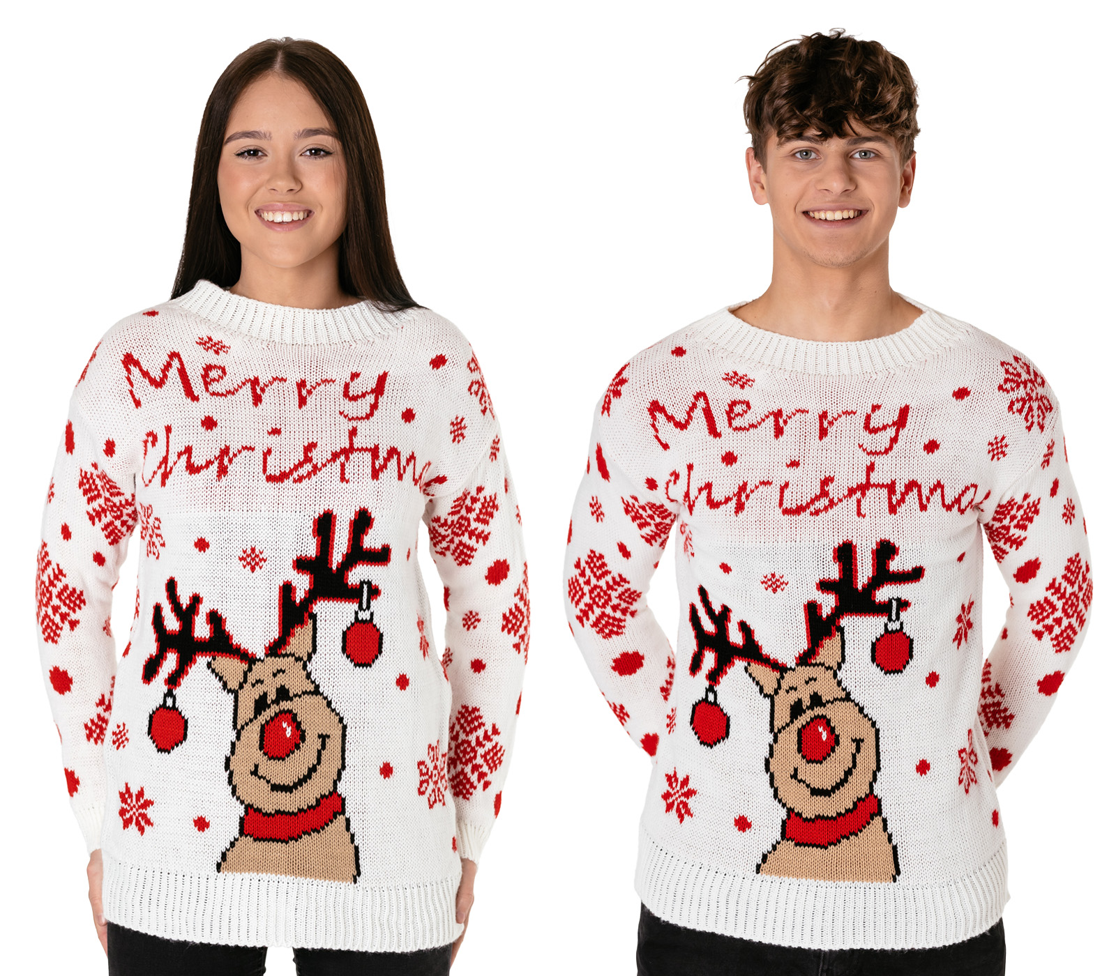 2 Vánoční svetry Svetr Vánoce Svetr pro Ženy Muže Rodinu 956/10