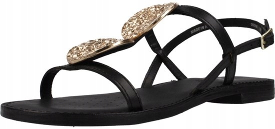 Černé dámské sandály Geox Maddalusiac