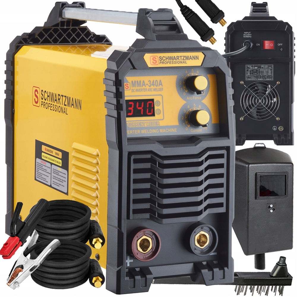 Spawarka Inwertorowa Inwerterowa 340A Mma Tig LCD