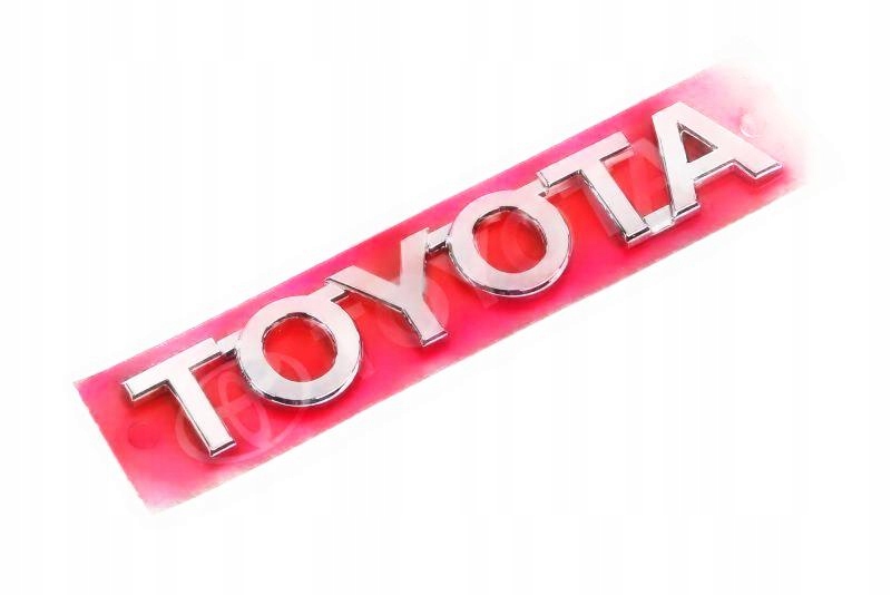 Toyota Yaris Chrómovaný emblém logo zadný 75446-0D040 Oe