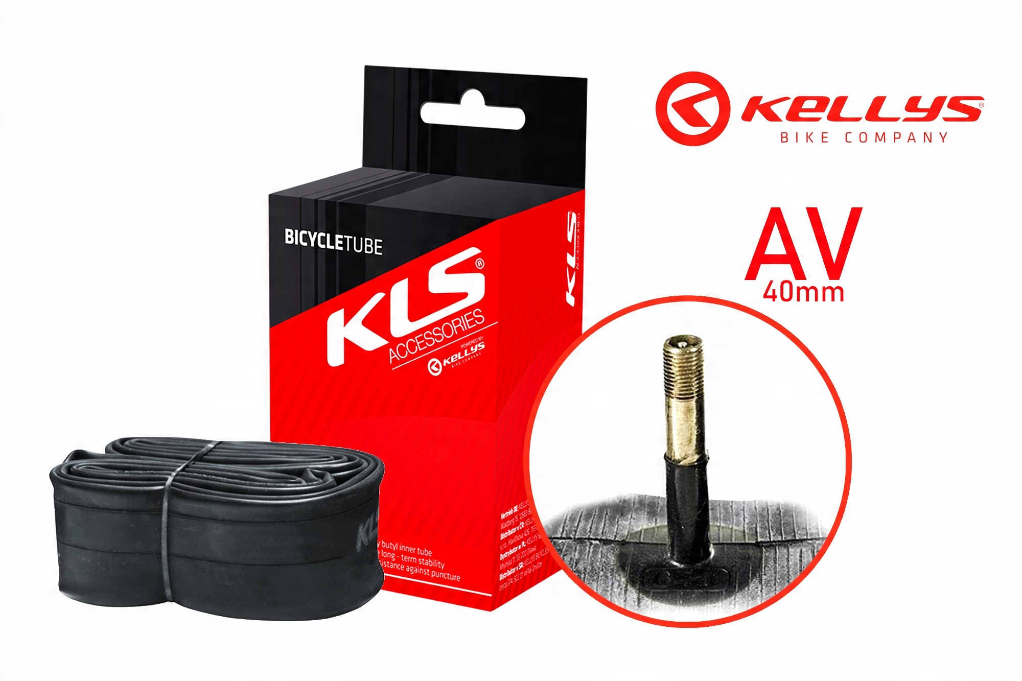 

Dętka Rowerowa Kellys Kls 12 1/2 x 2-1/4 Av 40mm