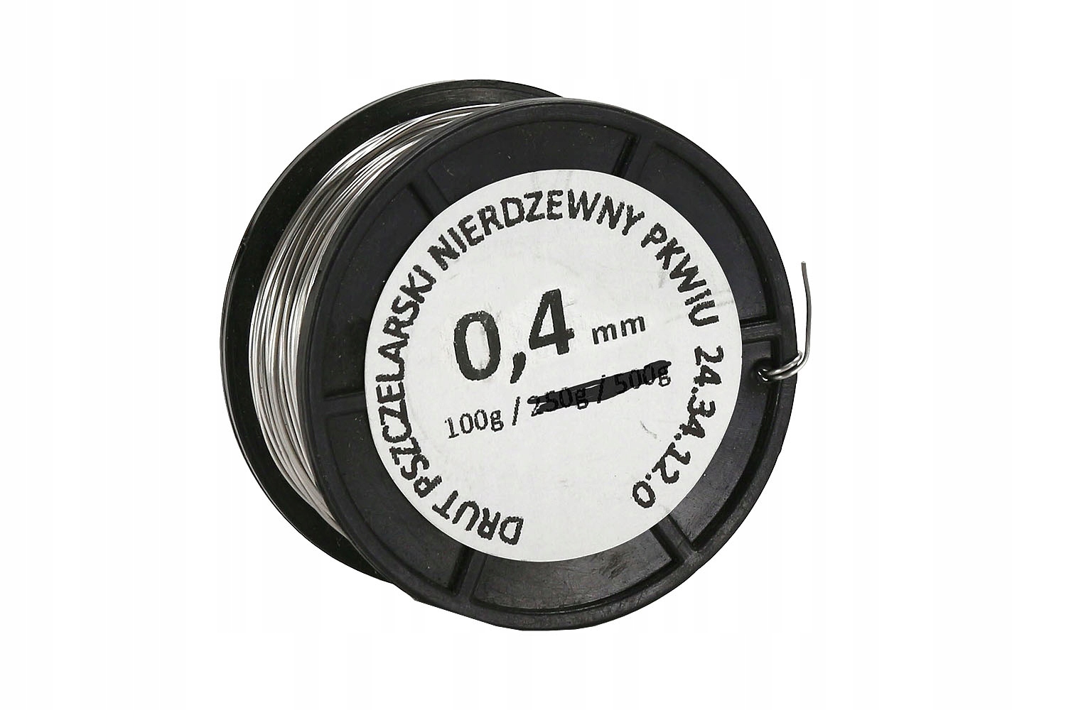 

Drut do ramek pszczelich nierdzewny 0,4 mm 100g