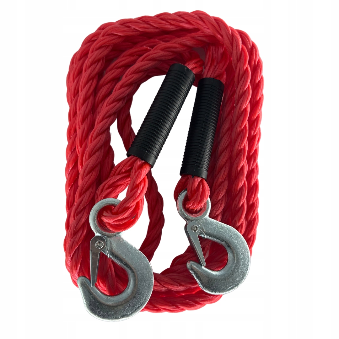 Tažné lano 5T 4,2 m pro tažení auta autobusem, balení