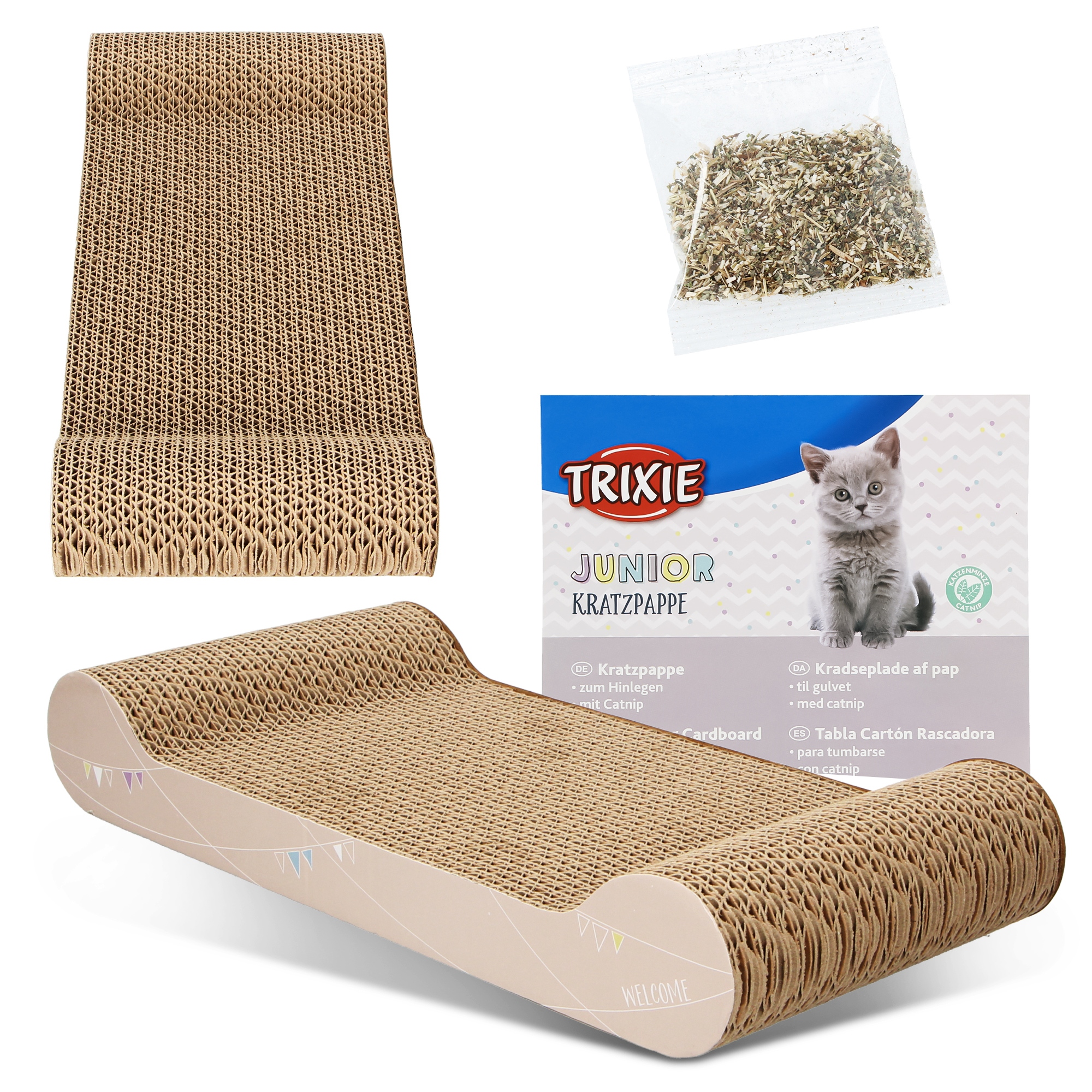 

Mały Drapak Kartonowy Tekturowy Kocimiętka Kota