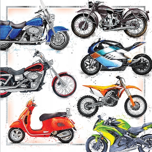 

Kartka dla motocyklisty motocyklistki wesoła KW11