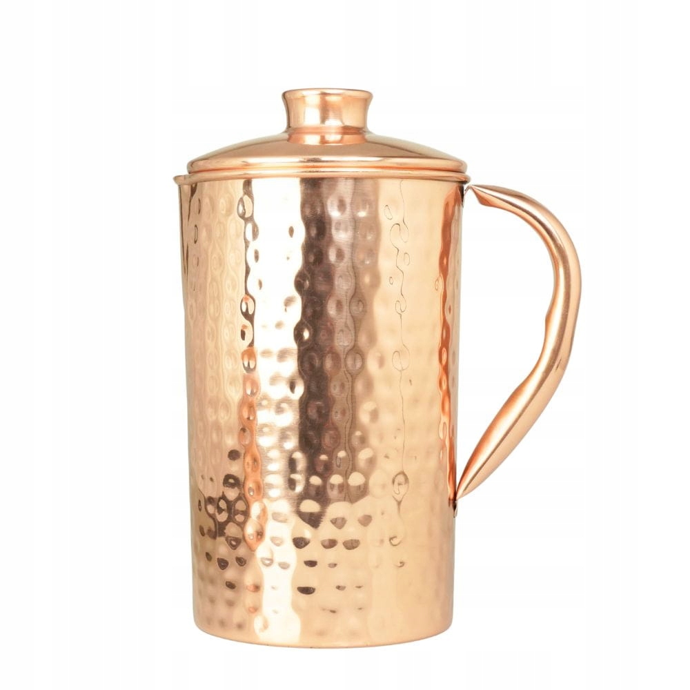 Medený džbán z Indie s kladivkom 1,6 l Orient
