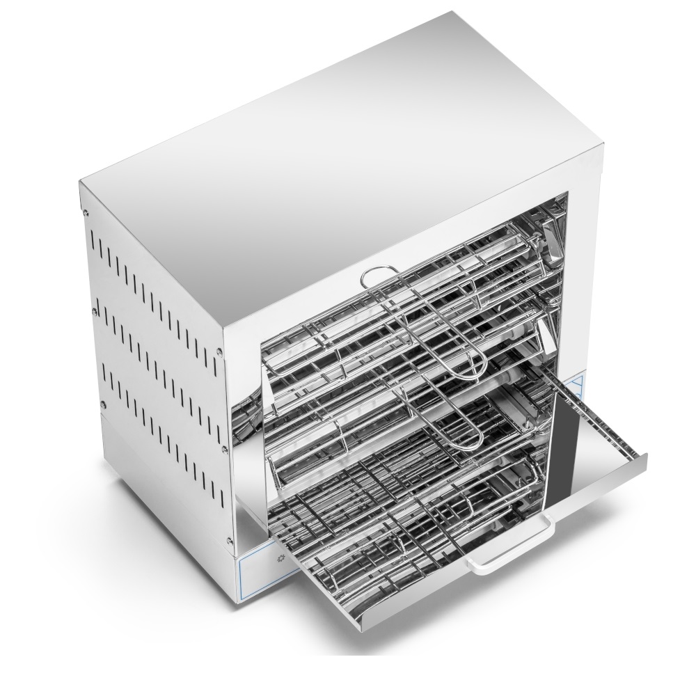 OPIEKACZ ELEKTRYCZNY 2-POZIOMOWY 3 KW KWARCOWE GRZAŁKI FORGAST FG09207 Waga produktu z opakowaniem jednostkowym 10 kg
