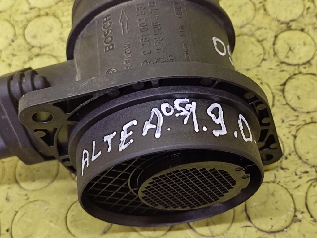 SEAT ALTEA 1.9 TDI flow meter 0281002531