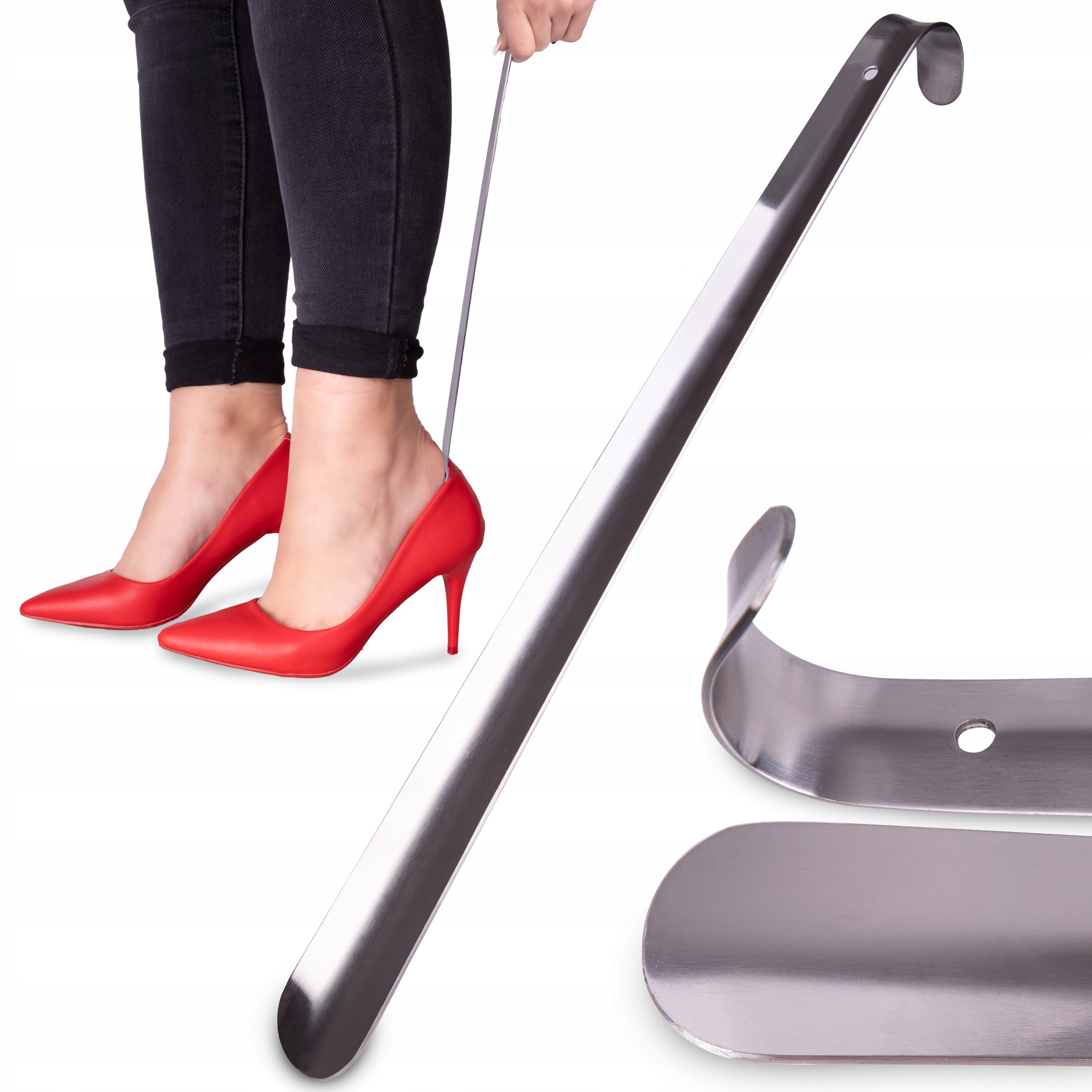 

Bama długa metalowa łyżka do butów 42 cm
