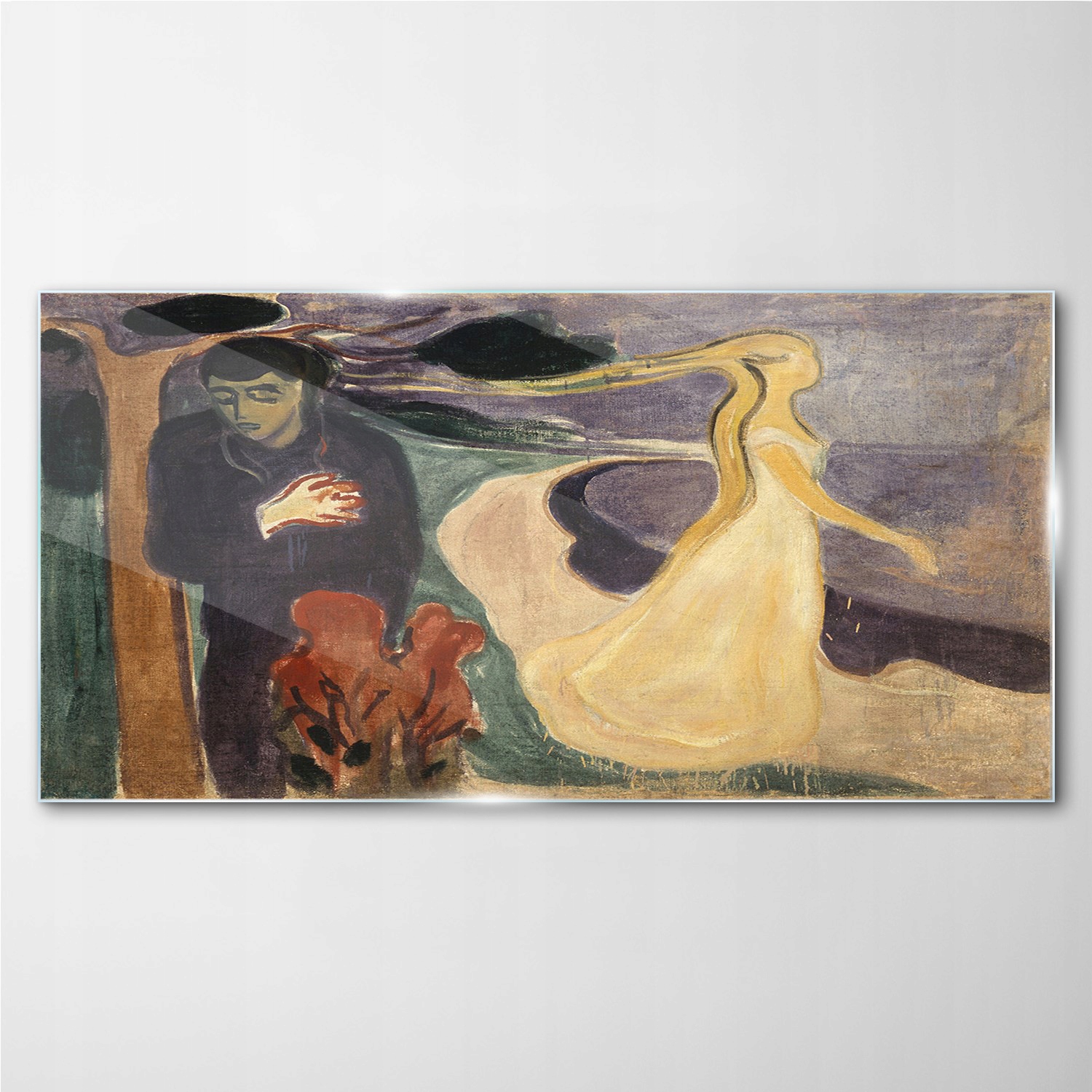 

Foto-obraz szklany Separacja Edvard Munch 100x50
