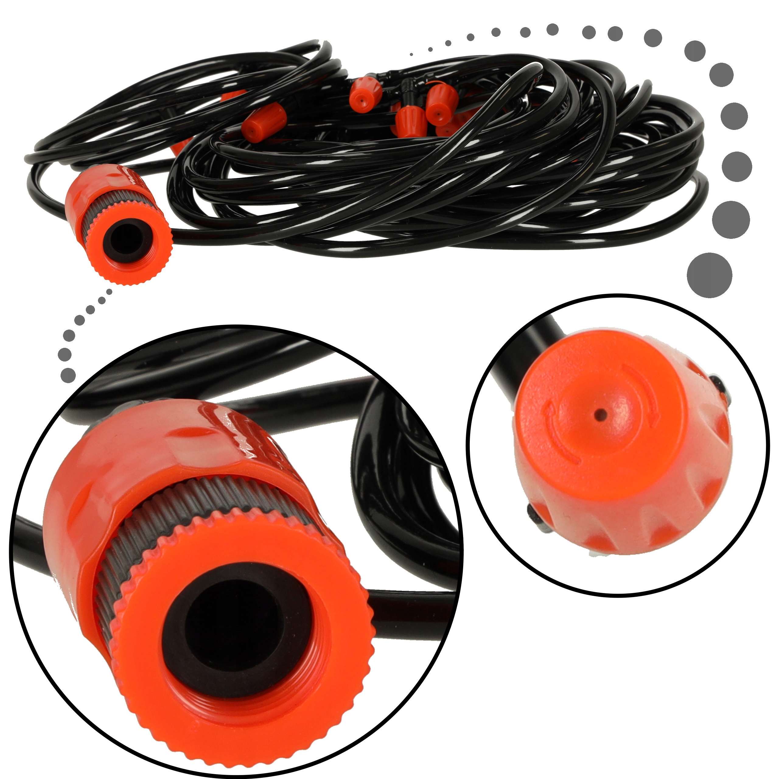 KURTYNA WODNA MGIEŁKA ZRASZACZ OGRODOWY SYSTEM NAWADNIANIA 20M EAN (GTIN) 5903039738027