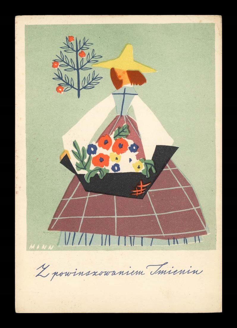 K. MANN - KOSZ KWIATÓW - LUDOWE, FOLK