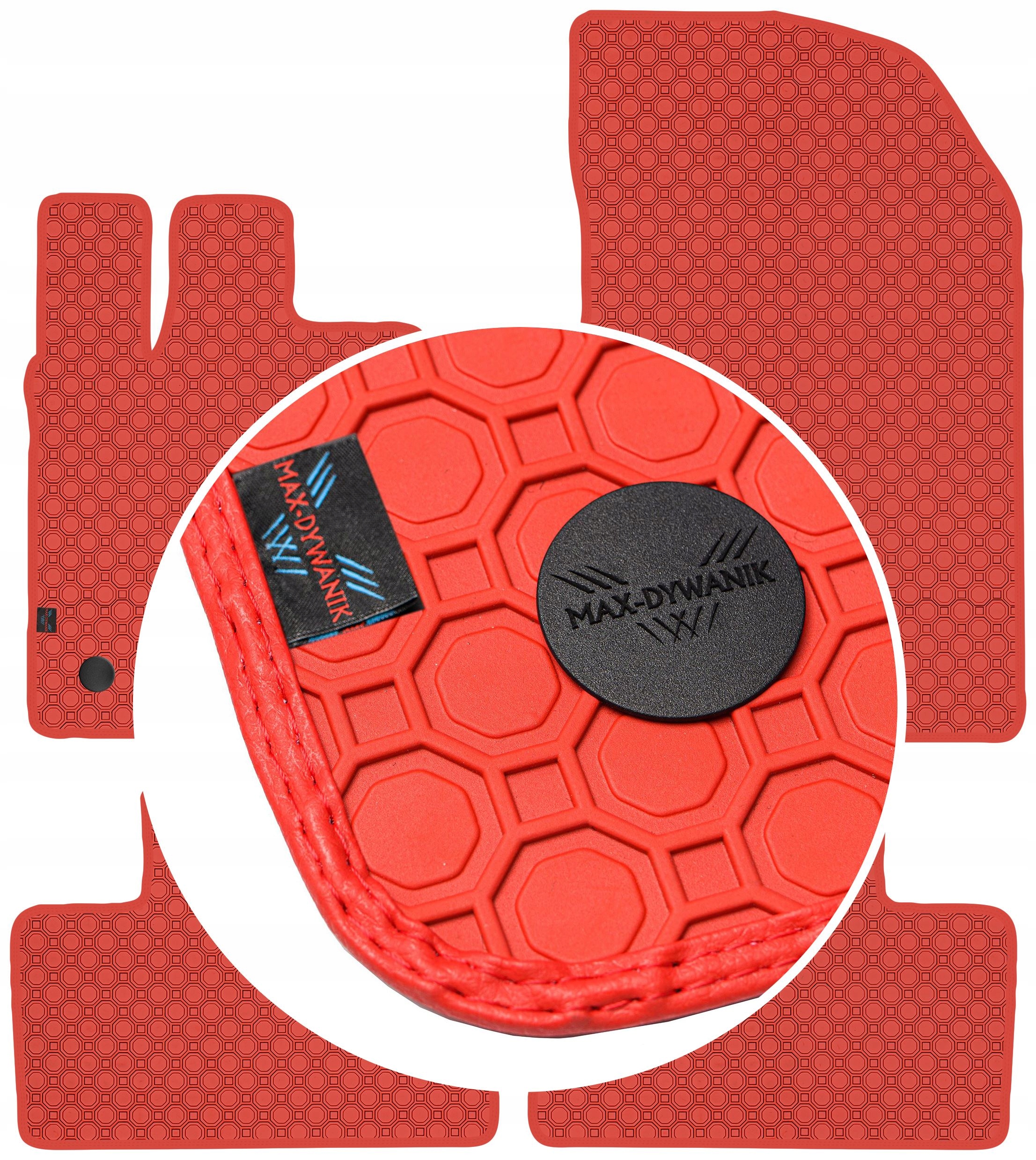 Renault Captur II 2019 Koberce Červené