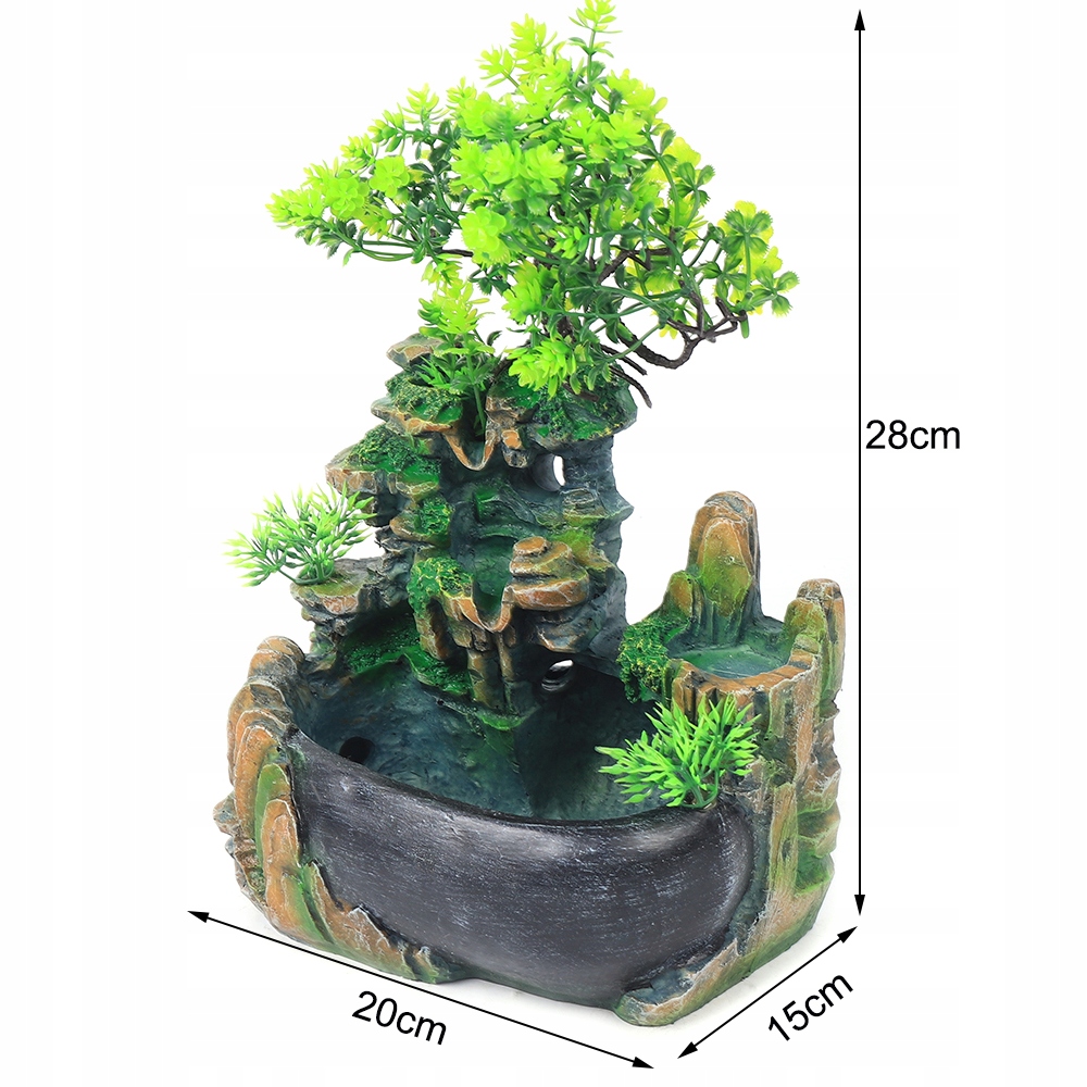 Atomized Fountain Led Home Fontanna Dekoracja Fontanny EAN (GTIN) 4952936919528