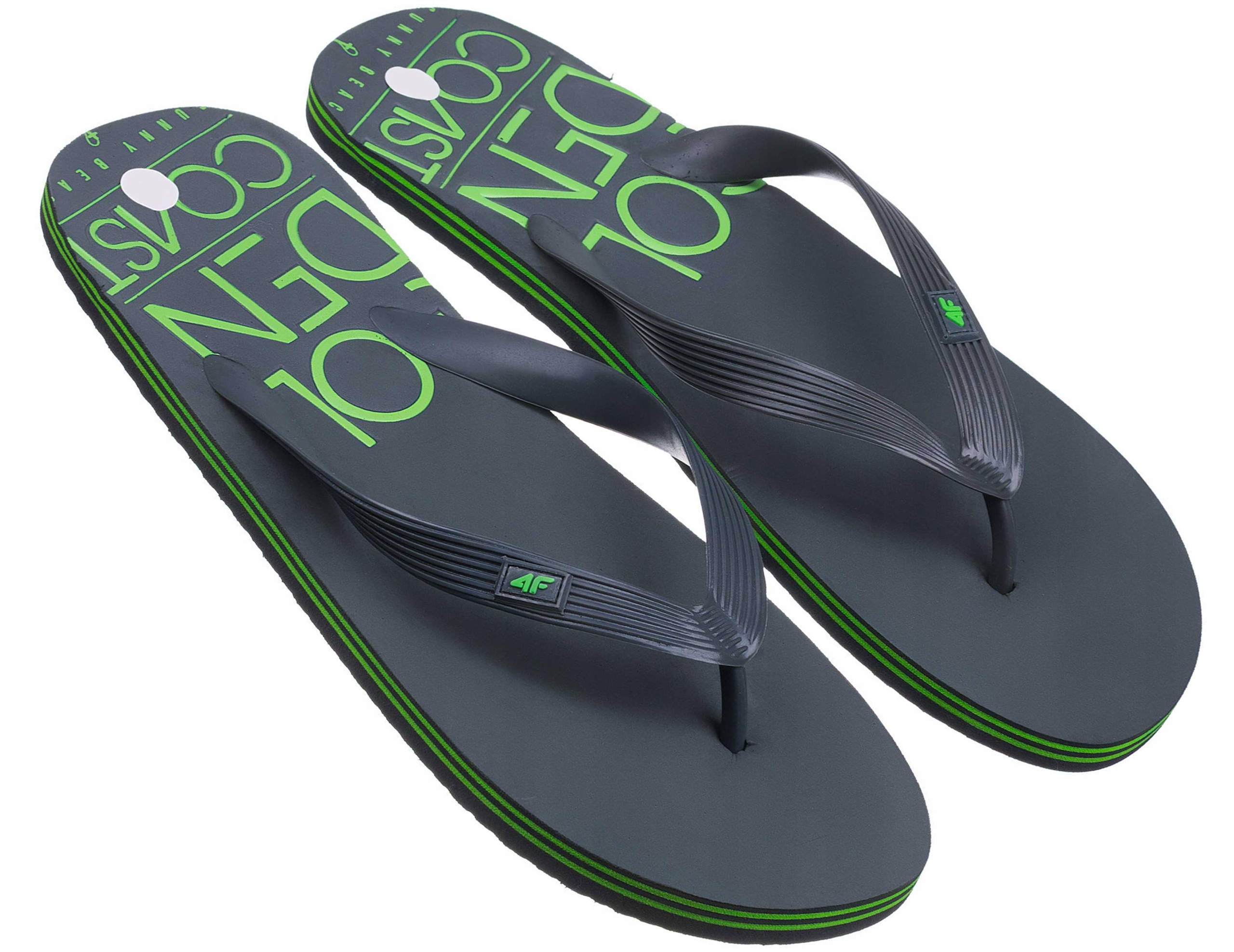 

Klapki japonki męskie 4F KLM001 L16 grafit roz 41