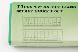 Zestaw nasadek udarowych dlugich 1 2 11 szt 10 24 Producent code S03AD4111S